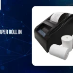 Thermal paper rolls with POS receipt printer for retail billing in Kuwait