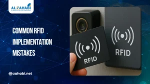 RFID tag and reader illustrating common RFID implementation challenges and best practices for inventory and asset tracking systems.