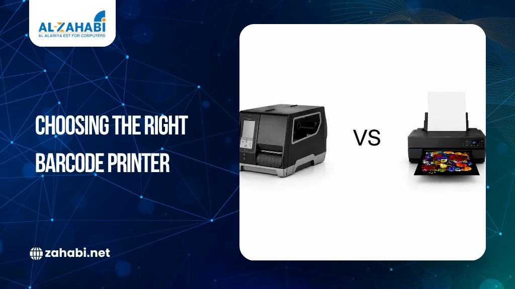 Thermal barcode printer compared with an inkjet printer for barcode and label printing applications.