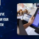 Retail POS system touchscreen displaying payment options, highlighting signs that businesses may need to upgrade their existing point-of-sale system.