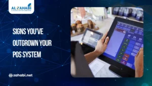 Retail POS system touchscreen displaying payment options, highlighting signs that businesses may need to upgrade their existing point-of-sale system.